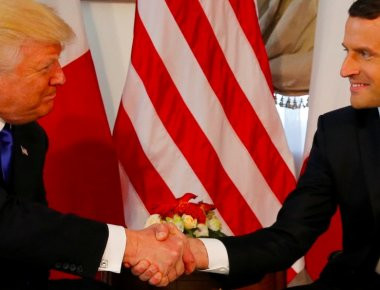 Τηλεφωνική επικοινωνία του Ντ.Τραμπ με τον Εμ.Μακρόν για τη Βόρεια Κορέα